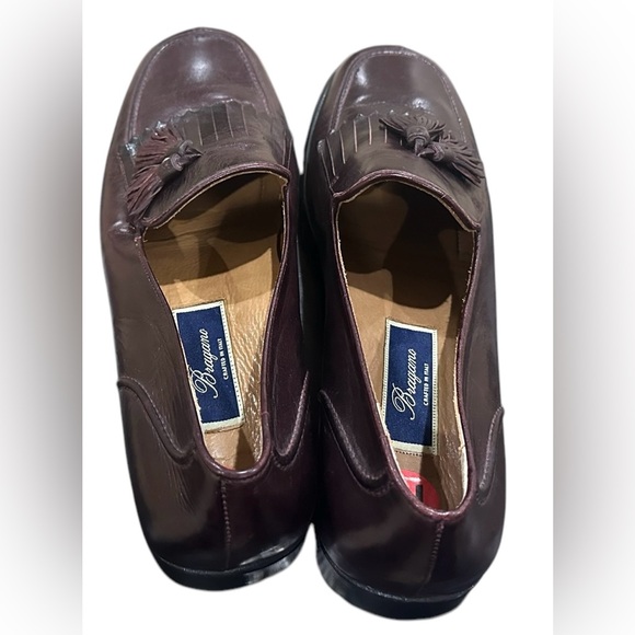 Bragano Made in Italy 🇮🇹 loafers shoes size 10 US B4 - Picture 4 of 6